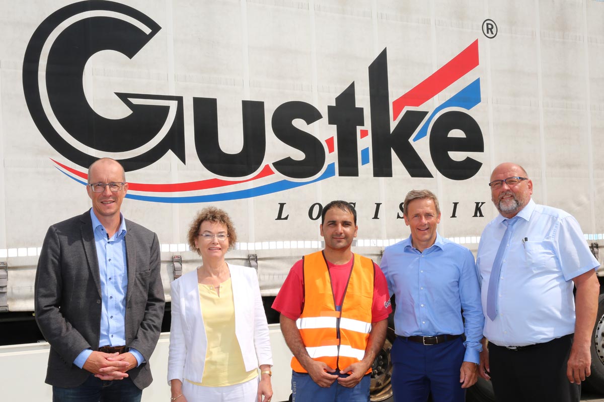 180801 Gruppenfoto WM und BA bei Firma Gustke