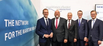 Maritimes Cluster auf der SMM 2018 mit Minister Maritimes Cluster auf der SMM 2018 mit Minister