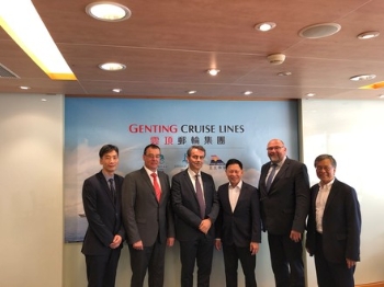 Treffen mit Genting-Gruppe in Hong-Kong